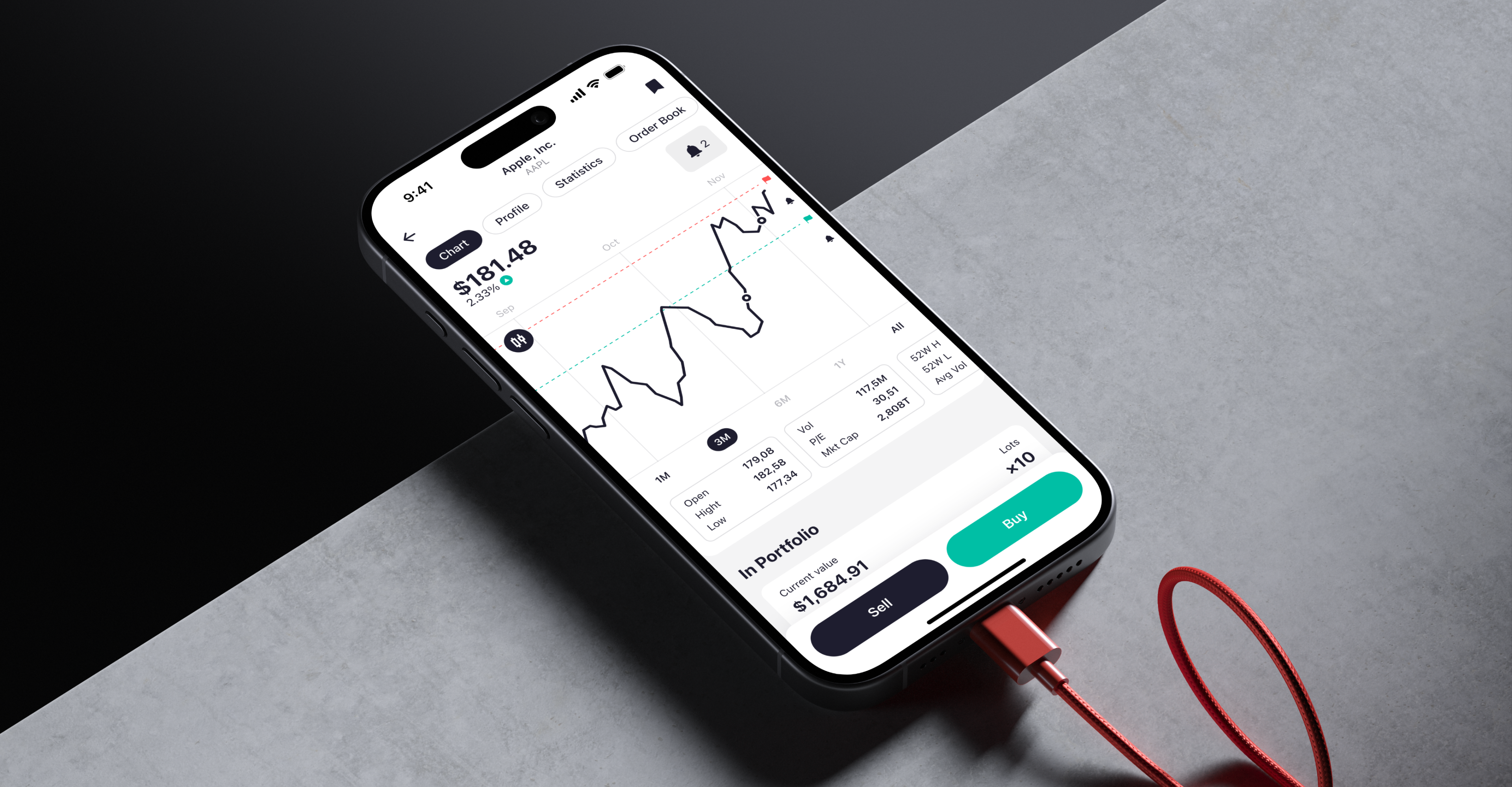 Platform that integrates both robo-advisor and trading features | Shakuro